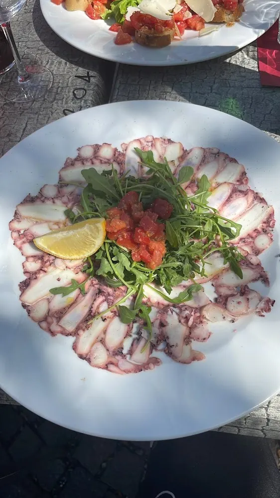 Carpaccio de Poulpe