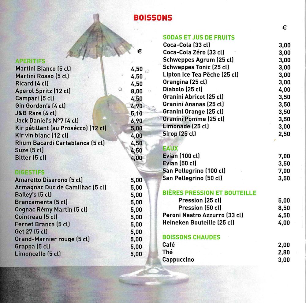 La Sardegna - Menu Image 1