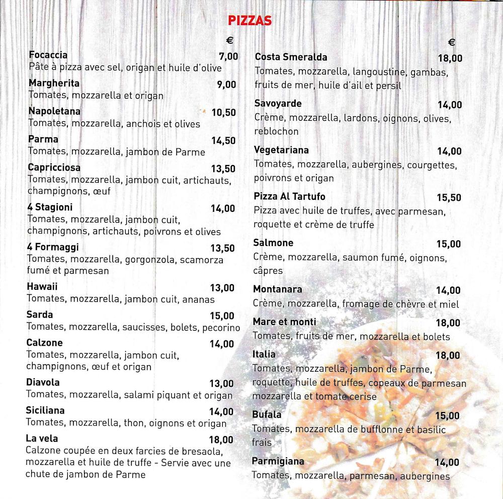La Sardegna - Menu Image 3
