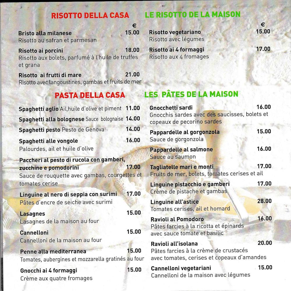 La Sardegna - Menu Image 4